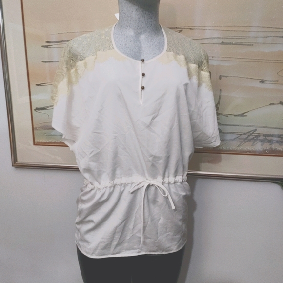 Kenneth Cole Top White Size XS - Picture 2 of 9